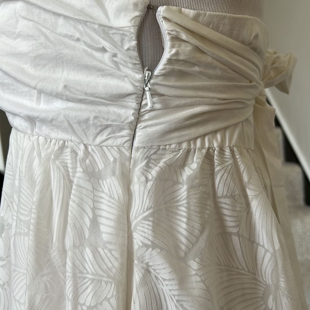 Long Tube top Floral Dress - Picture 4 of 6